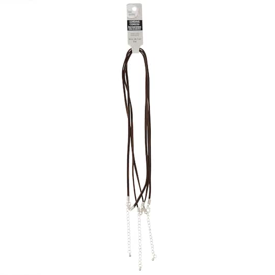 Brown Suede Necklace by Bead Landing™